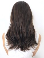 アイティー バイ アルバム 中野店(IT by ALBUM) グレージュロング_セミウェットウェーブオリーブカラー_ba306611