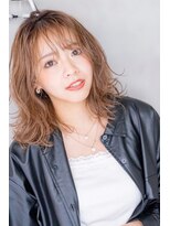 エイミー(Aimee)&nbsp;Aimee町田ウェーブミディ×ミルキーベージュ