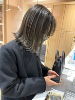 スムーク(smuk)&nbsp;【smuk】/オリーブベージュ/外はねボブ