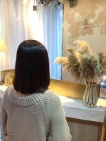 アンド ラ ブランシュ(&.La Blanche)&nbsp;大宮/髪質改善/ヘッドスパ  縮毛卒業髪質改善でまとまるボブに