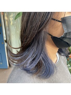 ジジ ヘアワークス(gigi hair works) ブルージュカラー
