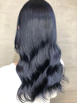 ジーナ 船橋(Zina) オトナ女子ツヤ髪アッシュカラーふんわりミディシースルーバング