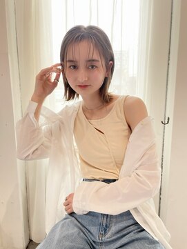 ルラン(RuLaN) 大人ナチュラルなタイトボブ/外ハネ