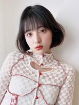 アイティーバイアルバム 松戸店(IT by ALBUM)&nbsp;ワンホンボブ_ホワイトグレージュネビージュこなれミディ_9214