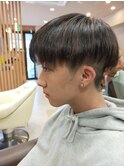 仙台D メンズカットツーブロマッシュボブポイントパーマstyle