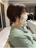 前髪あり大人ショートボブ20代30代40代　HACCH