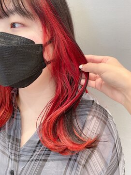 ネオリーブギンザ 銀座店(Neolive GINZA) アンブレラカラーでレッドカラー