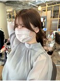 おくれ毛カット