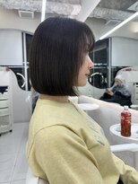 ガガ 心斎橋(GAGA)&nbsp;イメチェン◎ペールベージュ大人ガーリーハッシュカット