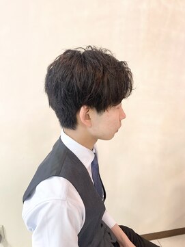 バム 名古屋栄店(BAMM) 2wayスタイル（襟足刈らず）