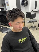 ラッドバイプティパ(rad...by petit-pas)&nbsp;束感ショート×スキンフェード/フェード/束感/水戸