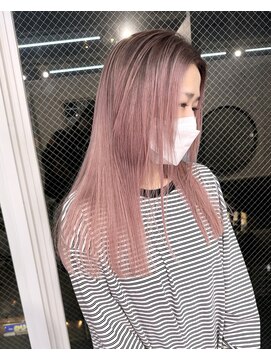 ラニヘアサロン(lani hair salon) ピンクシャドールーツ/デザイン/グラデーション【大名/天神】