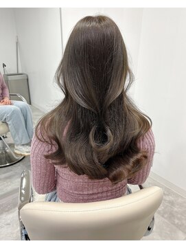 リティ ミト(LITTY MITO) オリーブグレージュ&ロングレイヤー