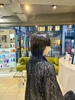 モア 下通店(MORE)&nbsp;マッシュウルフ×ブルー