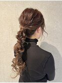 お呼ばれヘアセット