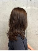 大人ミディ/レイヤーカット/ブラウンベージュ[下北沢/下北沢駅]