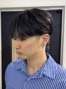 ベル 桑名(BHEL) 三重桑名ニュアンスパーマシースルーマッシュ緩めセンターパート