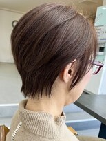 ニコ(nico...)&nbsp;シドウ/40代50代60代/パーマなしショート/ピンクブラウン