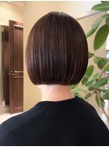 ミニボブ/大人ボブ/ストレートヘア/まとまるボブ/銀座有楽町