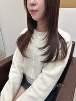 デレディールフィデル(DERE-DIR fidele)&nbsp;うる艶ショコラカラー×顔周りレイヤー