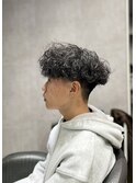 滋賀/南草津/メンズ美容室/波巻きツイストスパイラルパーマ