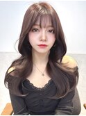 韓国風暗髪チョコレートブラウン♪