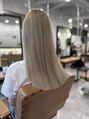 シアン 橋本店(Shian)&nbsp;ホワイトブロンド×ストレート