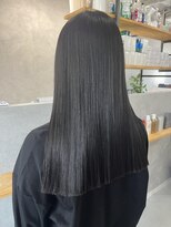 リノア 西梅田 福島(Linoa)&nbsp;切りっぱなし/自然な艶と柔らかさを美髪縮毛矯正ストレート
