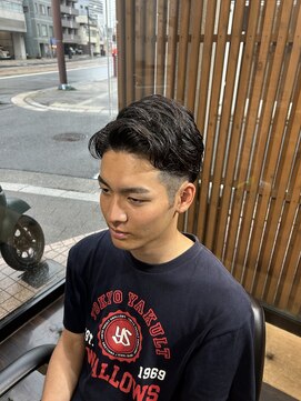 カズヘア 段原店(Kazu Hair) 七三スタイル