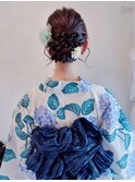 アップヘア／浴衣ヘア／着付け