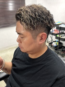 マーズ(MARS) ツイストスパイラルツイストパーマ刈り上げツーブロックフェード