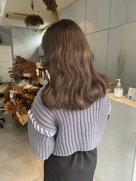 ミント(mint) オリーブベージュアッシュマットダブルカラートリートメント