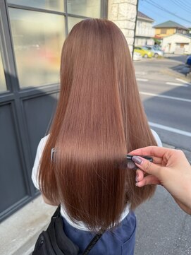 アンククラシックヘアー(ank classic hair) 《 ラテベージュ×ロング》