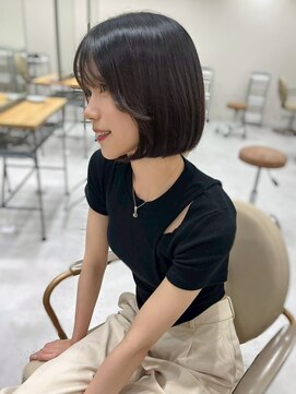 サボ(sabo) 韓国ヘア/顔まわり/韓国レイヤー/前髪カット/小顔/韓国風