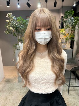 ヘリム(HELIM) 【石川尚之】柔らかい明るめミルクティー