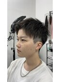 ナチュラルアップバング