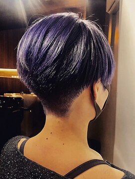 クレア(CLAIRE by GRAPEVINE) ダブルカラーバイオレット