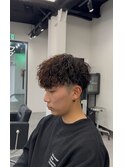 MEN’S HAIR/波巻ツイストスパイラル/フェザーパーマ/心斎橋S