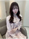 美髪＊ピンクベージュ＊ゆるふわくびれカール＊Zina札幌大通