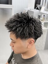 ACRO men's salon 本店【アクロメンズサロン】【9月中旬NEW OPEN(予定)】&nbsp;スパイキーショート/短髪ヘア/短髪刈り上げ/ピンパーマ