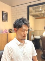 ジェントル(GENTLE)&nbsp;清潔感と毛流れが映えるナチュラルメンズショート