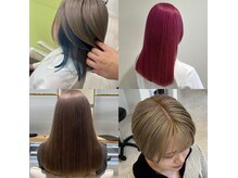 カットギャラリー サエラ(cut gallery ca et la)の雰囲気（ナチュラルからハイトーンまで幅広いデザインカラーをご提案♪）