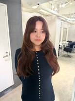 ソワンドゥブレスシエン 堀江店(soin de brace CIEN) 透明感ベージュ×顔周りハッシュカット