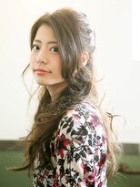 グーマ ラックスビー あびこ店(GUMA LUXBE)&nbsp;大人可愛いアレンジハーフアップ【GUMA LUXBE】