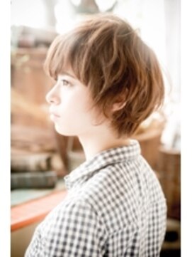 オハナ(ohana) 【ohana/表参道】大人かわいいモーブカラーくせ毛風小顔マッシュ