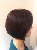 大人女性（30代から）にお勧めの上質フォルムの前下がりボブが◎