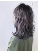 デジタルパーマ☆アッシュグレージュ☆大人かわいい