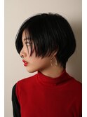 【BURROW】黒髪ショート<<キハラシンゴ>>