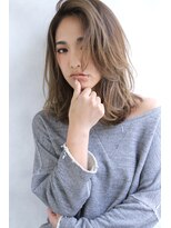 ラエティス(Laetus)&nbsp;【Laetus】デジタルパーマ×マットグレージュ×大人ロブ