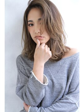 ラエティス(Laetus) 【Laetus】デジタルパーマ×マットグレージュ×大人ロブ